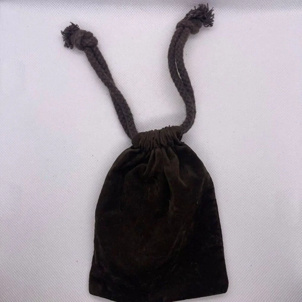 Michael Kors Velour Brown Gift Dust Bag 5” x 4” in.